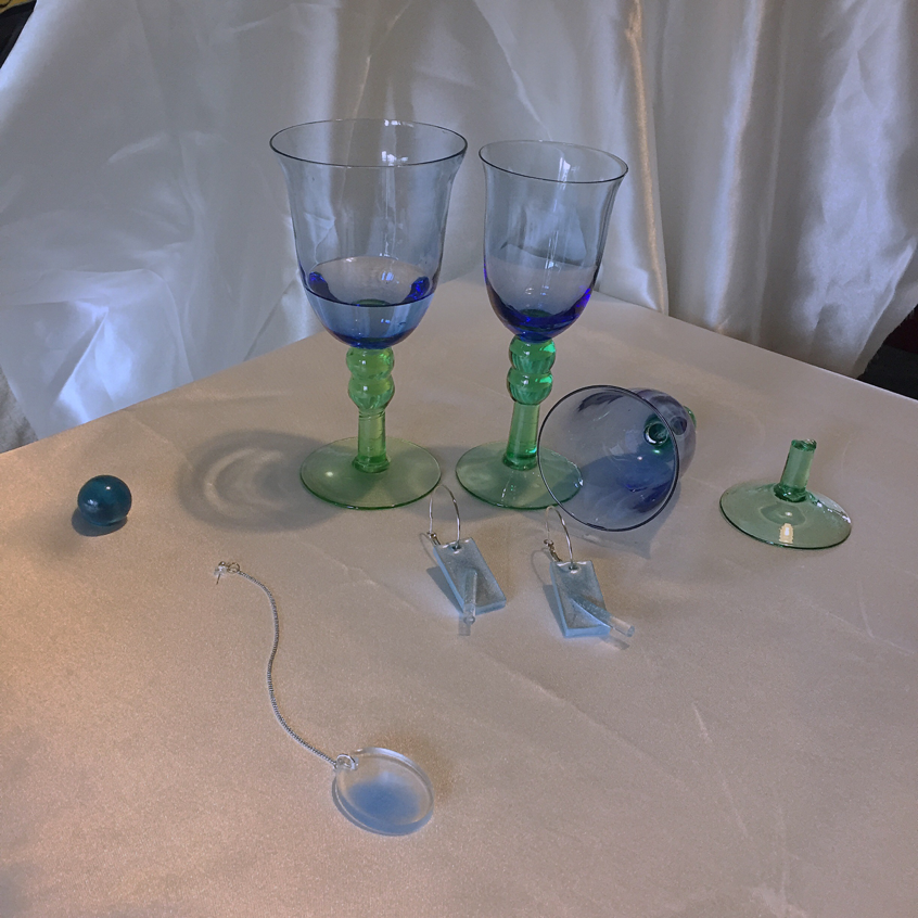 Sucrose Blue Glass