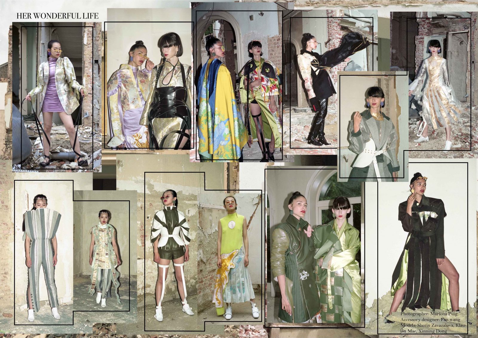 Designer Yuhan: MA Graduation Collection (Royal Academy Of Fine Arts, Antwerp, Belgium). Copyright@Yuhan, 2017/2018
